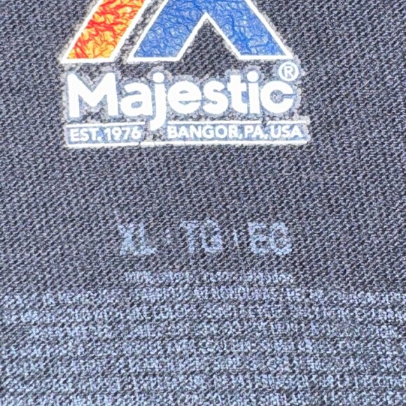 Majestic Golden State Warriors Logo T-Shirt - Black XL - Picture 4 of 4